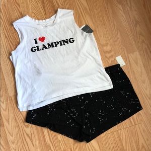 Cotton Pajama Set NWT